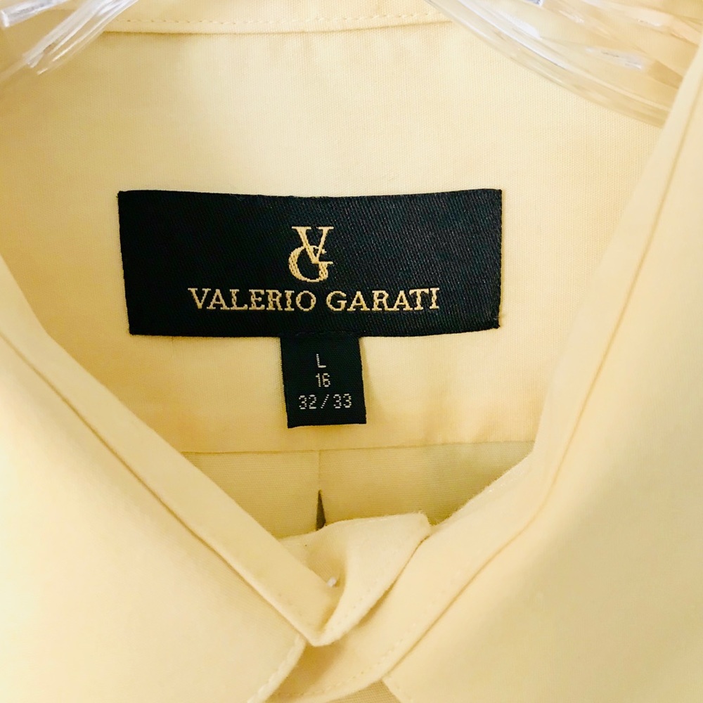 Vaterio Garati Mens Dress Shirt  • Size L/16 • GUC - Picture 3 of 4
